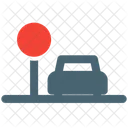 Car Stop  Icon
