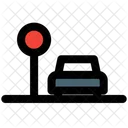 Car Stop  Icon