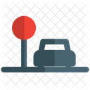 Car Stop  Icon