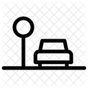 Car Stop  Icon