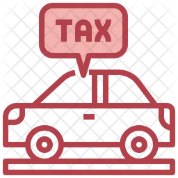 Car Tax  Icon