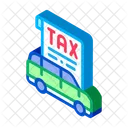 Car Tax Receipt Icon