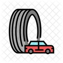 Car Tire Shop Tires Icon