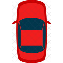 Car Top View Outline icon PNG and SVG Vector Free Download