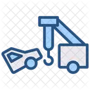 Car Vehicles Towing Icon