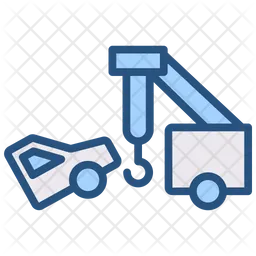 Car Towing  Icon