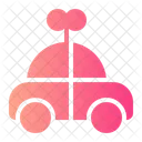 Car Toy Wind Up Clockwork Icon