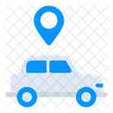 Car Tracker Vehicle Tracker Tracking System Icon