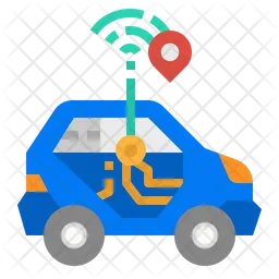 Car Tracking  Icon