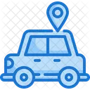 Car Tracking  Icon