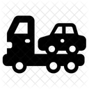 Car Transport Car Container Car Loading Container Icon