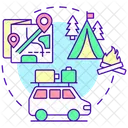 Car travel  Icon