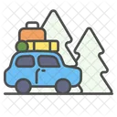 Car traveling  Icon