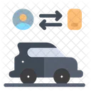 Car Traveling  Icon