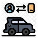 Car Transport Man Icon
