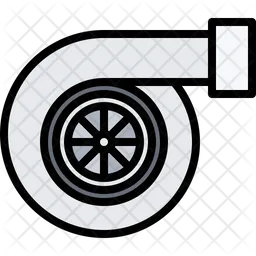 Car Turbine  Icon