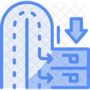 Car Turnaround Area  Icon