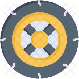 Car Tyre  Icon