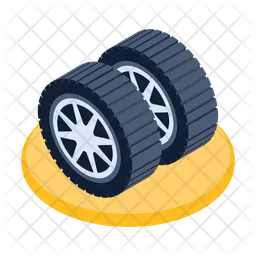 Car Tyres  Icon