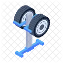 Car Machinery Garage Machinery Workshop Tools Icon
