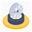 Car Machinery Garage Machinery Workshop Tools Icon