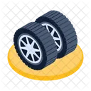 Car Machinery Garage Machinery Workshop Tools Icon