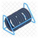 Car Machinery Garage Machinery Workshop Tools Icon