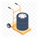 Car Machinery Garage Machinery Workshop Tools Icon