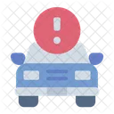 Warning Alert Car Icon