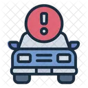 Warning Alert Car Icon