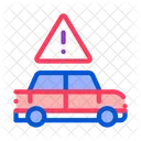 Car Danger Obstruction Icon