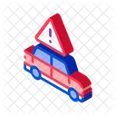 Alarm Car Danger Icon