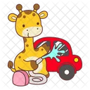 Animal Giraffe Wildlife Icon