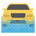 Car Wash Soapy Wash Car Cleaning Icon