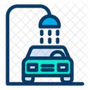 Cleaning Service Car Wash Icon