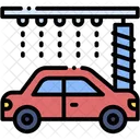 Car Wash Undercarriage Wash Vehicle Icon