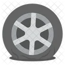Car Wheel Car Tyre Alloy Tyre Icon