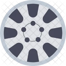 Car Wheel  Icon