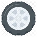 Car Wheel Car Tyre Car Part Icon