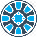Car Wheel Alloy Wheels Car Tyre Icon