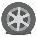 Car Wheel Car Tyre Alloy Tyre Icon