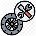 Car Wheel Service  Icon