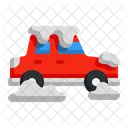 Car With Snow  Icon