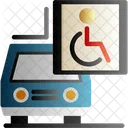 Car With Wheelchair Symbol  Icône