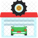 Car Workshop Car Service Car Icon