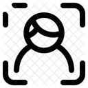 Cara Escaneo Identificacion De Cara Icon
