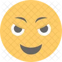 Smiley Alegre Safado Ícone