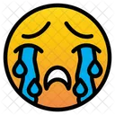 Cara chorando  Ícone