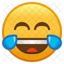 Cara con lágrimas de alegría  Icono