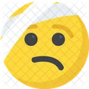 Vendaje Emoji Torpe Icono